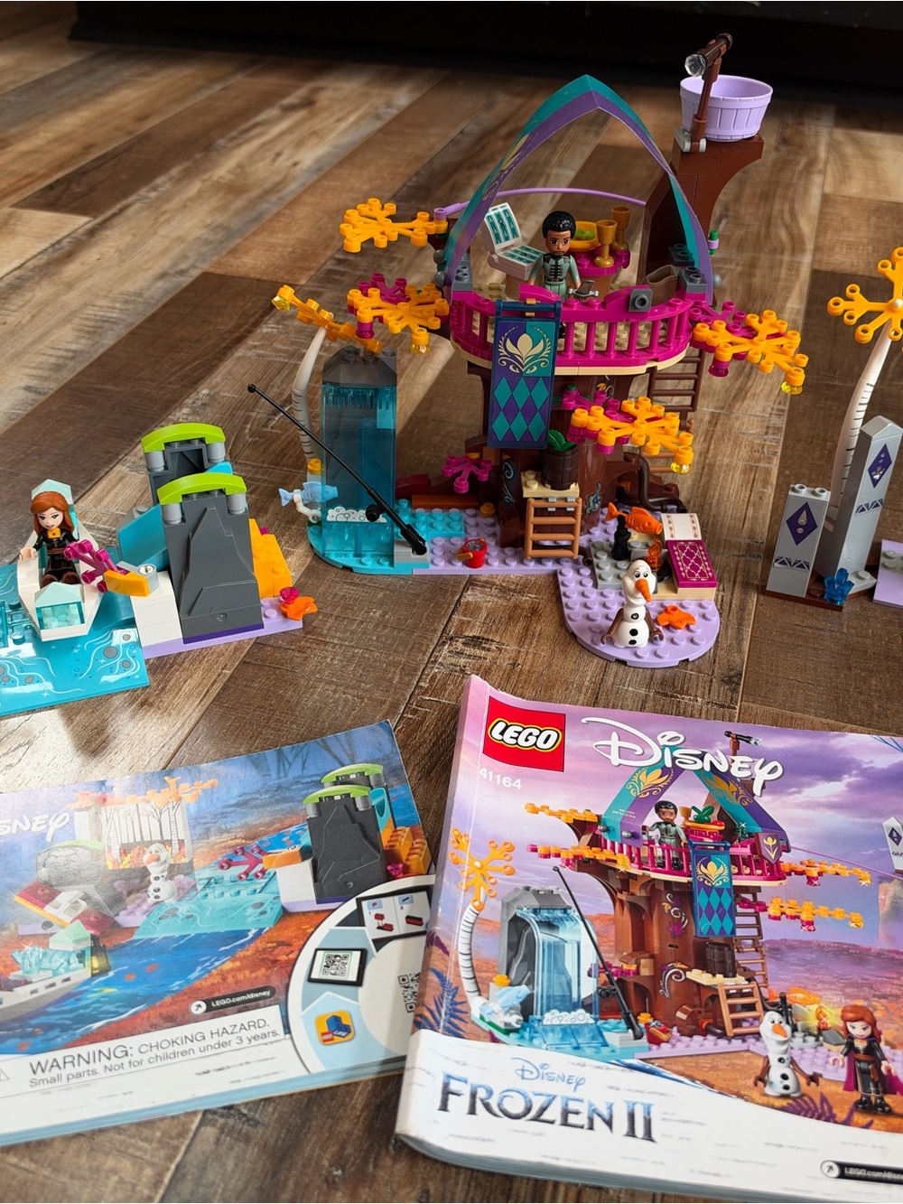 Lego Disney Frozen II Sets 41164, 41165, and 41166 Enchanted Forest Sets